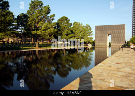 Oklahoma City Bombing Memorial Stock Photo
