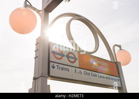 Willesden Junction Station, London, England Stock Photo