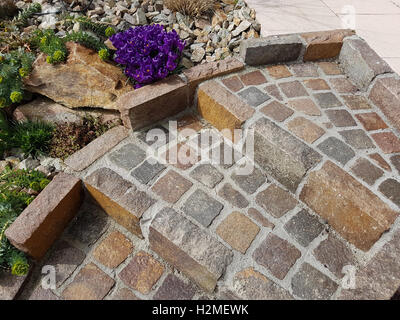 Gartentreppe; Treppe, Stufen, Stock Photo