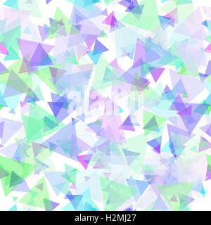 Modern colorful transparent triangles abstract background illustration ...