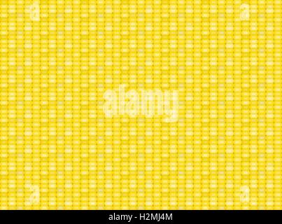 Seamless corn pattern and texture in flat style Stock Vector