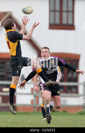 Braintree RFC vs Gidea Park & Romford RFC - London League Division 3NE - 07/03/09. Stock Photo