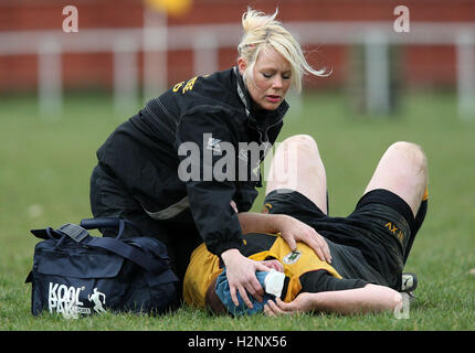 Braintree RFC vs Gidea Park & Romford RFC - London League Division 3NE - 07/03/09. Stock Photo