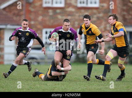 Braintree RFC vs Gidea Park & Romford RFC - London League Division 3NE - 07/03/09. Stock Photo