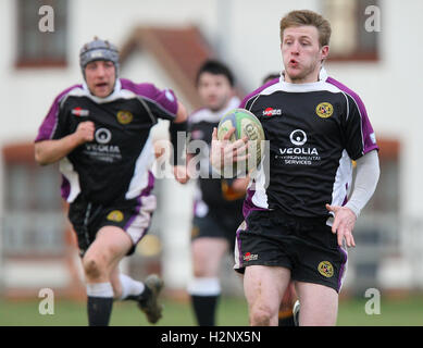 Braintree RFC vs Gidea Park & Romford RFC - London League Division 3NE - 07/03/09. Stock Photo