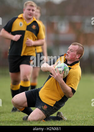 Braintree RFC vs Gidea Park & Romford RFC - London League Division 3NE - 07/03/09. Stock Photo