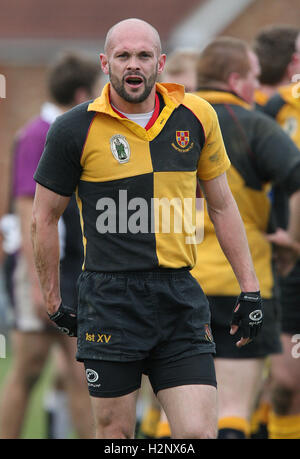 Braintree RFC vs Gidea Park & Romford RFC - London League Division 3NE - 07/03/09. Stock Photo