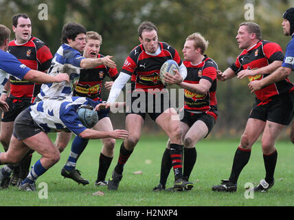 Maldon RFC vs Campion RFC - Essex Rugby League - 14/11/09 Stock Photo ...