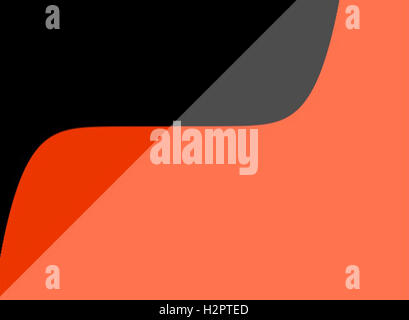 Abstract orange red abd black  decorative background for advertising Stock Photo