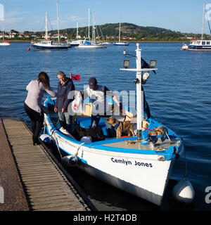 passengers taxi water conwy alamy similar quayside wales taking