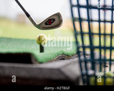 Golf Range Stock Photo