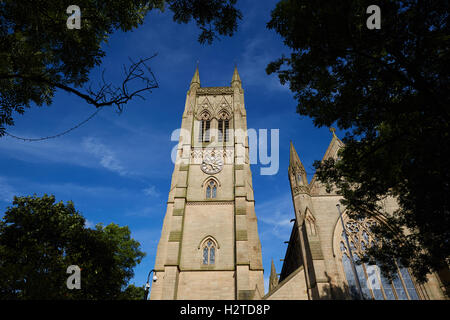 Bolton Parish Church Lancashire   town centre landmark Church religion religious architecture building exterior faith historical Stock Photo