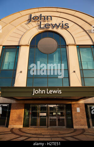 Trafford Centre Manchester Joh Lewis    intu Trafford Centre large indoor shopping centre leisure complex Sea Life Centres chain Stock Photo