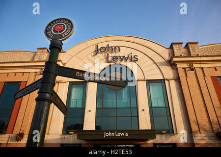 Trafford Centre Manchester Joh Lewis    intu Trafford Centre large indoor shopping centre leisure complex Sea Life Centres chain Stock Photo