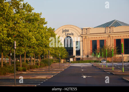 Trafford Centre Manchester Joh Lewis    intu Trafford Centre large indoor shopping centre leisure complex Sea Life Centres chain Stock Photo