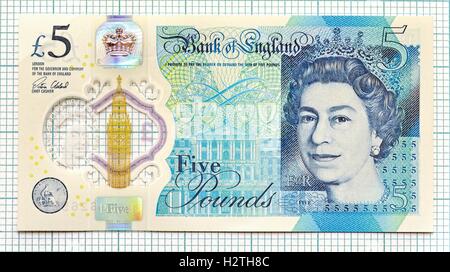 Five Pound Note Stock Photo