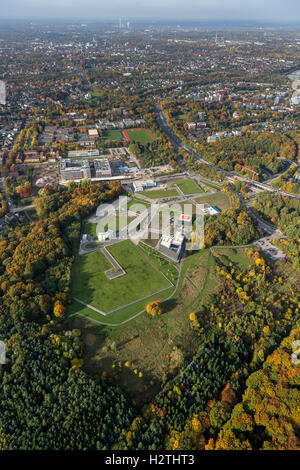 Aerial picture, biology medicine park health campus, aerial picture of Bochum, Bochum, Ruhr area, North Rhine-Westphalia,Germany Stock Photo