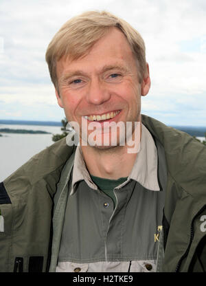 TORSTEN MÖLLER veterinarians at the Kolmården wildlife park 2012 Stock Photo