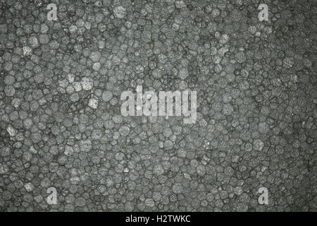 Styrofoam Background Texture closeup detail light grey Stock Photo
