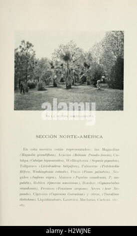 El Jardín botánico de Buenos Aires BHL166 Stock Photo
