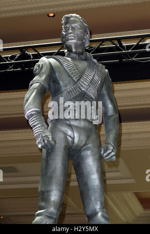 Michael Jackson HIStory Statue to be Unveiled at Mandalay Bay Resort and Casino  Featuring: Michael Jackson Statue Where: Las Vegas, Nevada, United States When: 28 Jul 2016 Stock Photo