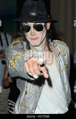 Michael Jackson HIStory Statue to be Unveiled at Mandalay Bay Resort and Casino  Featuring: Atmosphere Where: Las Vegas, Nevada, United States When: 28 Jul 2016 Stock Photo