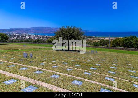 German war cemetery, Maleme, Crete Stock Photo