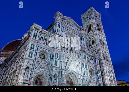 View at Basilica of Santa Maria del Fiore. It is the main church of Florence, Italy. Stock Photo