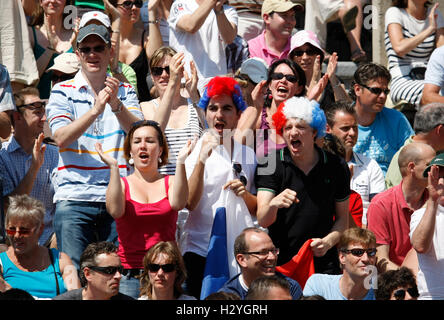 French Open 2010, ITF Grand Slam Tournament, Roland Garros, Paris, France, Europe Stock Photo