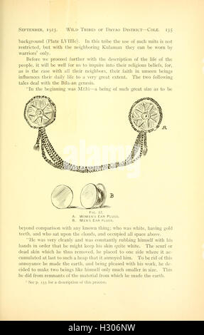 The wild tribes of Davao district, Mindanao (Page 135) BHL26 Stock Photo