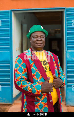 Portrait of a man in Burkina Faso, West Africa Stock Photo 
