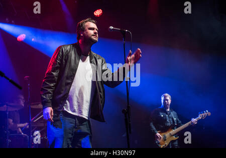 Manchester, UK. 24th September 2016. Reverend and The Makers perform on the main stage at The British Sound Project 2016, 24/09/ Stock Photo
