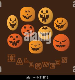 Halloween Backdrop Stock Vector