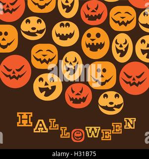 Halloween Backdrop Stock Vector