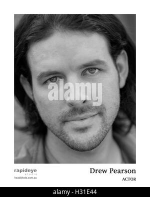 Drew Pearson Actor Stock Photo