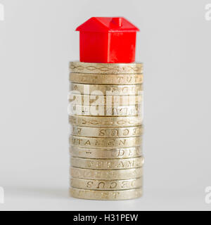 Concept image depicting housing/property markets. Stock Photo