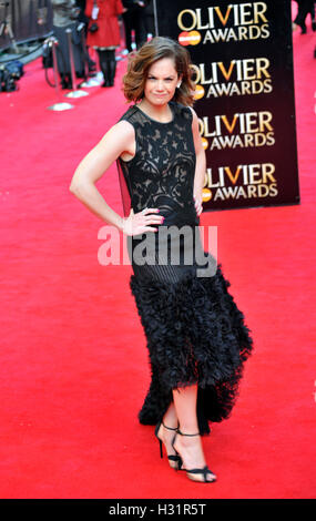 Ruth Wilson at the  Olivier Awards at The es Royal Opera House on April 13, 2014 in London, England. Stock Photo