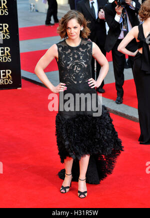 Ruth Wilson at the  Olivier Awards at The es Royal Opera House on April 13, 2014 in London, England. Stock Photo