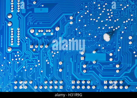 Computer circuit board Stock Photo