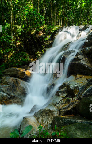 Jeram Toi Waterfall Stock Photo