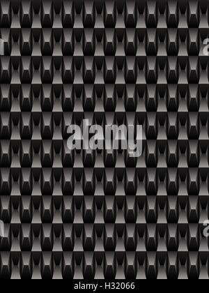 Black texture, geometric seamless background vector Stock Vector
