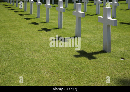 brookwood american military cemetery surrey Stock Photo