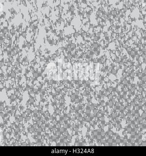 Silver explosion of paint splatter. Isolated on transparent gray background. White, gray glitter and sprinkles. Grainy abstract  Stock Vector