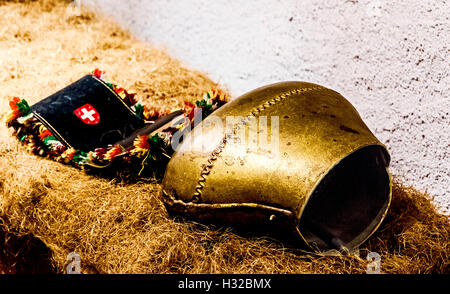 Museum des Schellenursli in Guarda, Engadin, Switzerland Stock Photo