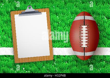 Coaching blank clipboard Stock Vector