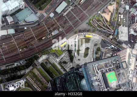 Aerial View Tokyo, Japan Stock Photo