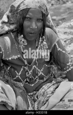 woman in india brian mcguire Stock Photo