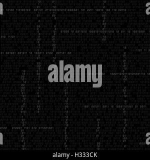 Program datum background. Programming binary coding. Matrix vector ...