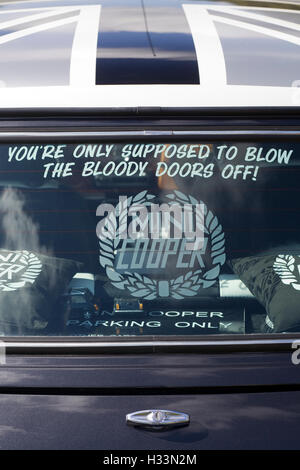 You re only supposed to blow the bloody doors off ! Stock Photo - Alamy