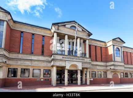 Leicester Magistrates Court exterior, Leicester, UK Stock Photo